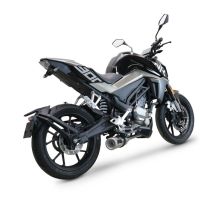 Egzoz ile uyumlu Cf Moto 300 NK 2022-2024, M3 Inox , Yalnızca gürültü için onaylanan sistem, AB dışındaki pazarlar için geçerlidir Tam hat, susturucu artı toplayıcı 