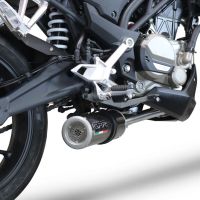 Egzoz ile uyumlu Cf Moto 300 NK 2022-2024, M3 Poppy , Yalnızca gürültü için onaylanan sistem, AB dışındaki pazarlar için geçerlidir Tam hat, susturucu artı toplayıcı 