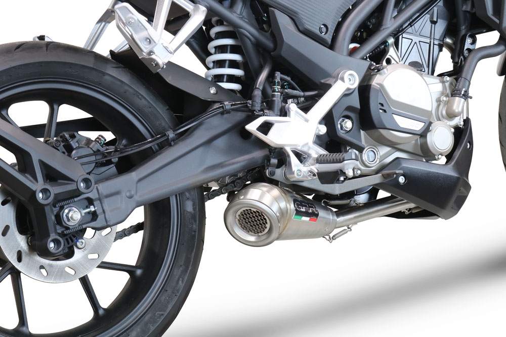 Egzoz ile uyumlu Cf Moto 300 NK 2022-2024, Powercone Evo, Yalnızca gürültü için onaylanan sistem, AB dışındaki pazarlar için geçerlidir Tam hat, susturucu artı toplayıcı 