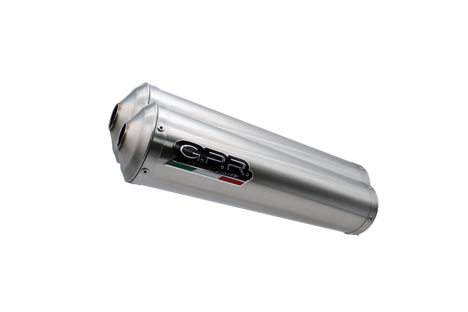Egzoz ile uyumlu Yamaha MT-01 2005-2011, Inox Tondo, Homologe sistem Double Susturucu ve özel bağlantı borusu 
