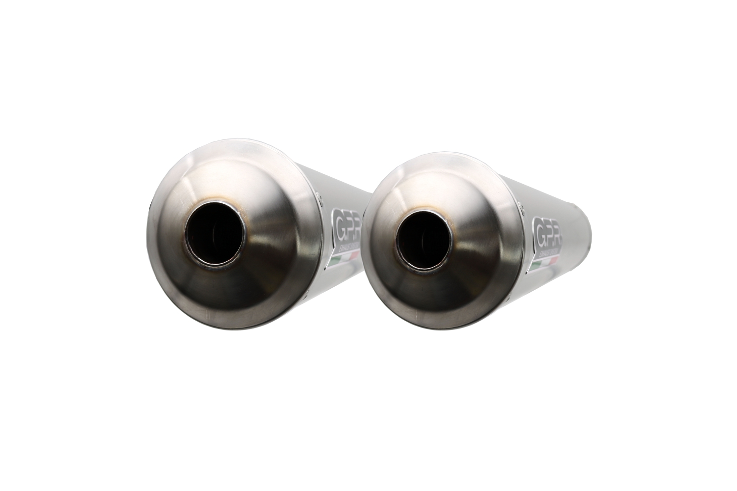 Egzoz ile uyumlu Yamaha MT-01 2005-2011, Inox Tondo, Homologe sistem Double Susturucu ve özel bağlantı borusu 