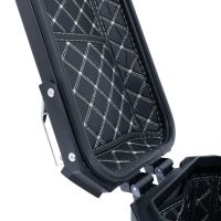 GPR TECH compatible with  Bmw F 850 Gs 2018/2020 e4 GPR TECH Pair of side cases aluminum made with contoured right side, silver color with specific pannier holder Capacity 38 LT. + 32 LT.