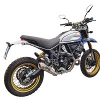 Egzoz ile uyumlu Ducati Scrambler 800 Nightshift -Urban Motard 2021-2022, Powercone Evo, Onaylı egzoz, bağlantı borusu ve çıkarılabilir db öldürücü dahil Avrupa DIŞI pazarlar için yasal 