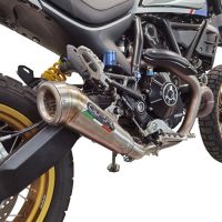 Egzoz ile uyumlu Ducati Scrambler 800 Nightshift -Urban Motard 2021-2022, Powercone Evo, Onaylı egzoz, bağlantı borusu ve çıkarılabilir db öldürücü dahil Avrupa DIŞI pazarlar için yasal 