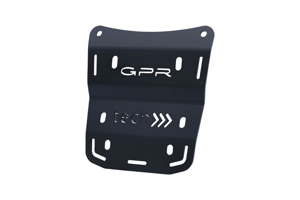 GPR TECH compatible with  Ducati Multistrada V4 / V4S / V4S Sport 1100 2021/2024 GPR TECH Top case in aluminum, black color with specific plate included Capacity 45 LT.