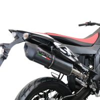 Egzoz ile uyumlu Aprilia Rx 125 2021-2024, Furore Evo4 Poppy, Onaylı egzoz, bağlantı borusu ve çıkarılabilir db öldürücü dahil Avrupa DIŞI pazarlar için yasal 