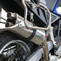 Egzoz ile uyumlu Aprilia Tuareg 660 2021-2024, Dual Inox, Egzoz yasal, onaylı, çıkarılabilir db killer ve bağlantı borulu susturucu 
