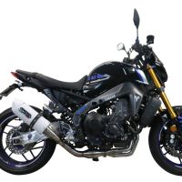 Exhaust compatible with Yamaha Mt-09 2021-2023, Albus Evo4, full system exhaust legal for UK and non-EU countries including removable db killer 