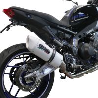 Exhaust compatible with Yamaha Mt-09 2021-2023, Albus Evo4, full system exhaust legal for UK and non-EU countries including removable db killer 