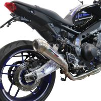 Egzoz ile uyumlu Yamaha Mt-09 2021-2024, Powercone Evo, Yalnızca gürültü için onaylanan sistem, AB dışındaki pazarlar için geçerlidir Tam hat, susturucu artı toplayıcı 