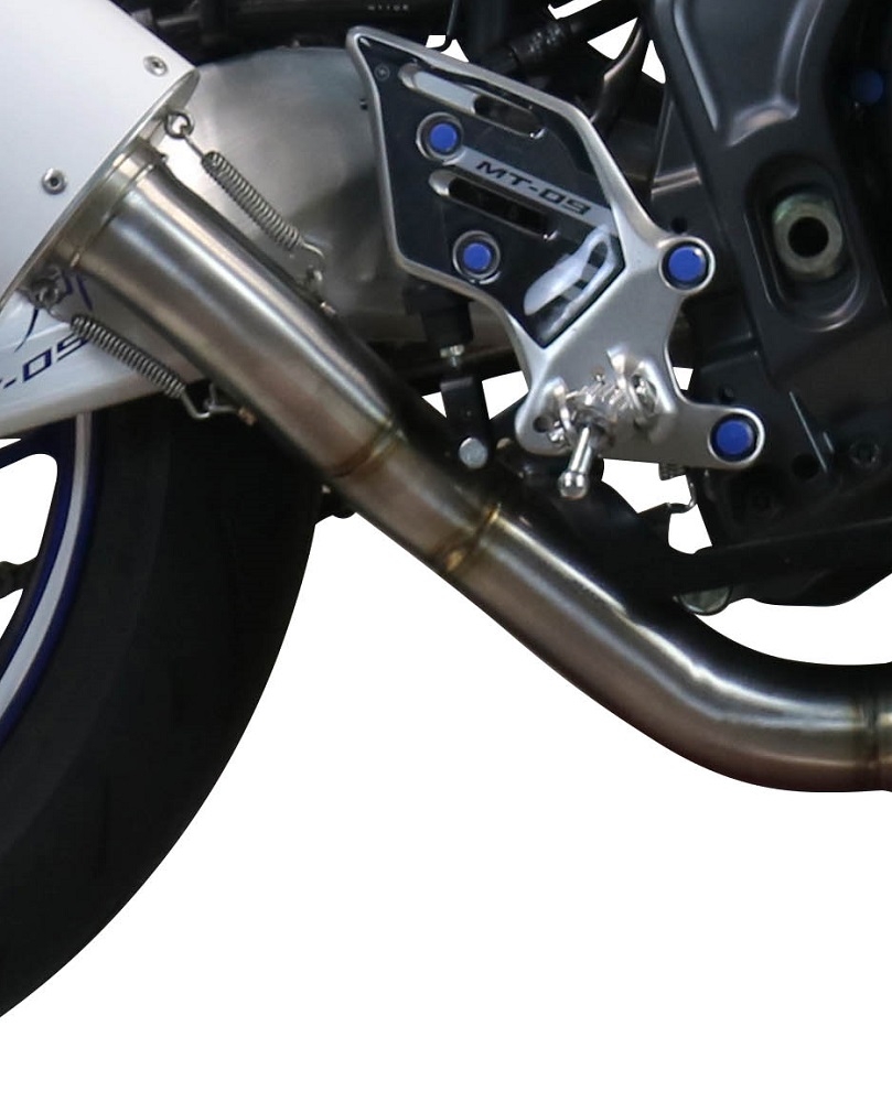 Egzoz ile uyumlu Yamaha Mt-09 2021-2024, Powercone Evo, Yalnızca gürültü için onaylanan sistem, AB dışındaki pazarlar için geçerlidir Tam hat, susturucu artı toplayıcı 