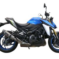 Egzoz GPR ile uyumlu  Suzuki Gsx-S 1000 GX 2024-2025, New Grand Prix Evo Titanium, Egzoz yasal, onaylı, çıkarılabilir db killer ve bağlantı borulu susturucu 