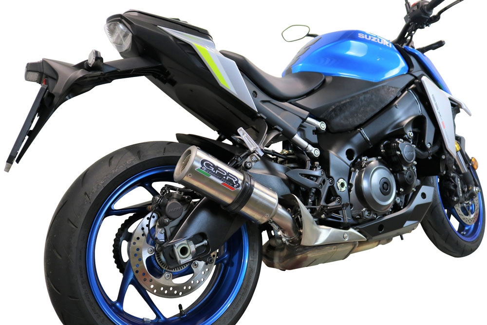 Egzoz ile uyumlu Suzuki Gsx-S 1000 F 2021-2025, M3 Inox , Egzoz yasal, onaylı, çıkarılabilir db killer ve bağlantı borulu susturucu 