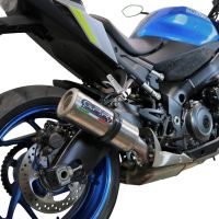 Egzoz ile uyumlu Suzuki Gsx-S 1000 F 2021-2025, M3 Inox , Egzoz yasal, onaylı, çıkarılabilir db killer ve bağlantı borulu susturucu 