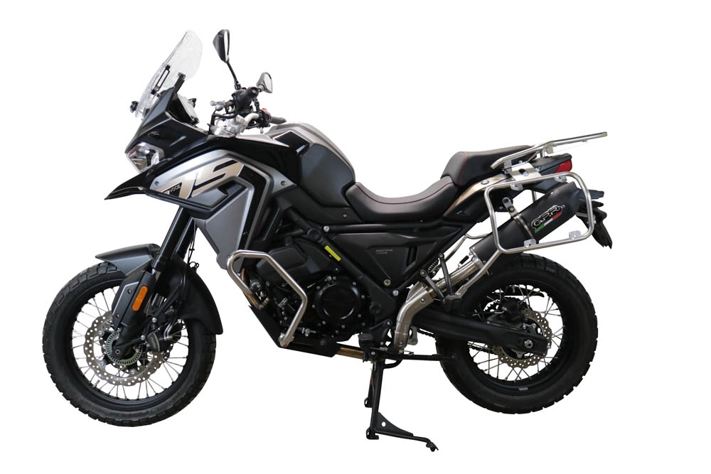 Egzoz ile uyumlu Voge 650DSX 2021-2024, Furore Evo4 Nero, Onaylı egzoz, bağlantı borusu ve çıkarılabilir db öldürücü dahil Avrupa DIŞI pazarlar için yasal 