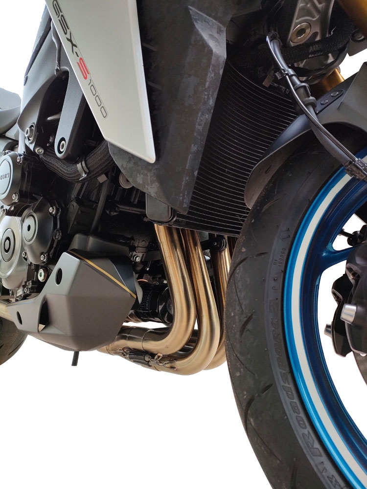 Egzoz ile uyumlu Suzuki Gsx-S 1000 F 2021-2025, Decatalizzatore, Yarış Sistemi Katalizörü ortadan kaldırmak için boru sistemir 