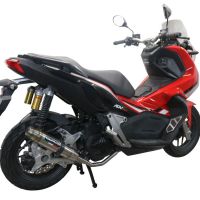 Egzoz ile uyumlu Honda X-Adv 150 2020-2023, Deeptone Inox, Homologe edilmemiş dbkiller ile yarış sistemi Tam hat, susturucu artı toplayıcı 