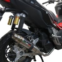 Egzoz ile uyumlu Honda X-Adv 150 2020-2023, Deeptone Inox, Homologe edilmemiş dbkiller ile yarış sistemi Tam hat, susturucu artı toplayıcı 