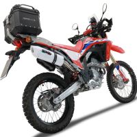 Egzoz ile uyumlu Honda Crf 300 L - Rally 2021-2024, Albus Ceramic, Onaylı egzoz, bağlantı borusu ve çıkarılabilir db öldürücü dahil Avrupa DIŞI pazarlar için yasal 