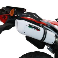 Egzoz ile uyumlu Honda Crf 300 L - Rally 2021-2024, Albus Ceramic, Onaylı egzoz, bağlantı borusu ve çıkarılabilir db öldürücü dahil Avrupa DIŞI pazarlar için yasal 