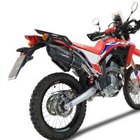 Egzoz ile uyumlu Honda Crf 300 L - Rally 2021-2024, Furore Nero, Onaylı egzoz, bağlantı borusu ve çıkarılabilir db öldürücü dahil Avrupa DIŞI pazarlar için yasal 