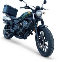 Topkoffer GPR TECH compatibel met  Honda CL 500 2023/2025 Alüminyum üst kasa, siyah renk ve özel plaka dahildir Kapasite Litre 45