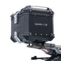 Topkoffer GPR TECH compatibel met  Zontes 350 T1 ADV 2022/2024 e5 Alüminyum üst kasa, siyah renk ve özel plaka dahildir Kapasite Litre 45