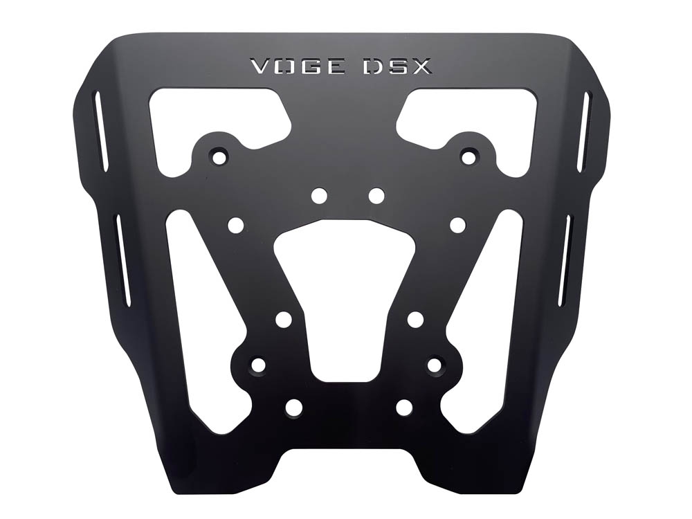 GPR TECH compatibel met  Voge 900DSX 2024/2025 e5 Alüminyum üst kasa, siyah renk ve özel plaka dahildir Kapasite Litre 35