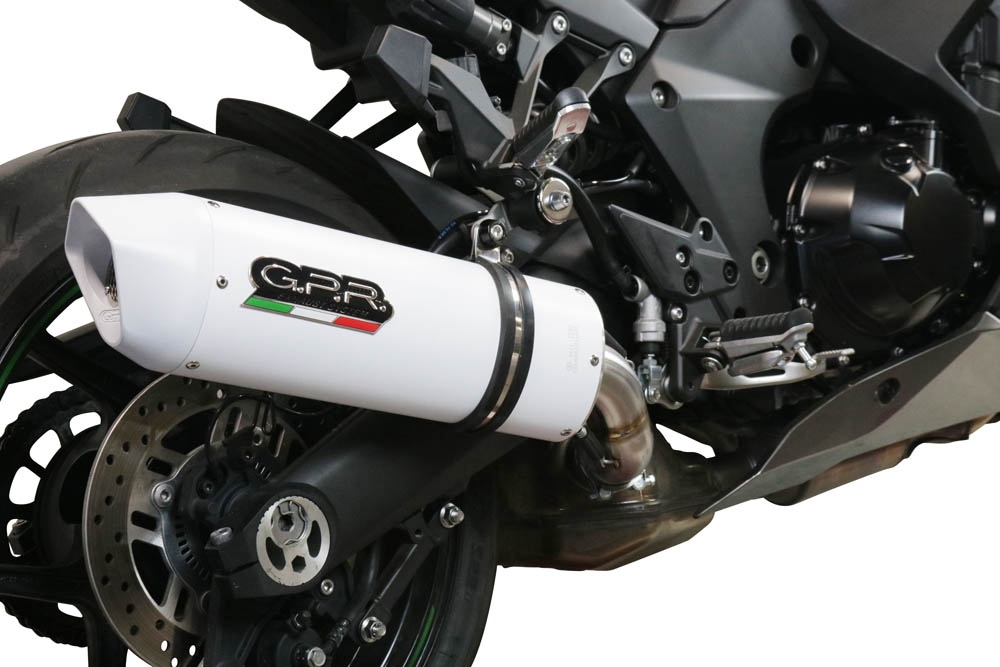 Egzoz ile uyumlu Kawasaki Ninja 1000 Sx 2020-2020, Albus Evo4, Egzoz yasal, onaylı, çıkarılabilir db killer ve bağlantı borulu susturucu 