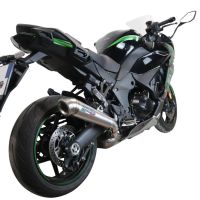 Egzoz ile uyumlu Kawasaki Ninja 1000 Sx 2020-2020, Powercone Evo, Egzoz yasal, onaylı, çıkarılabilir db killer ve bağlantı borulu susturucu 
