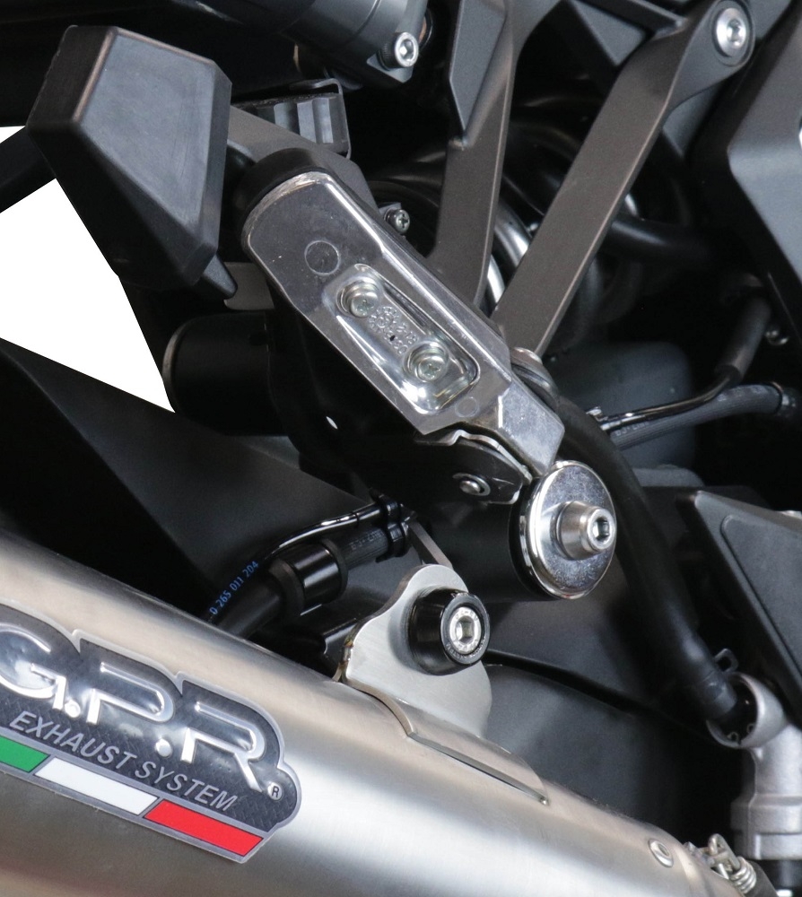 Egzoz ile uyumlu Kawasaki Ninja 1000 Sx 2020-2020, Powercone Evo, Egzoz yasal, onaylı, çıkarılabilir db killer ve bağlantı borulu susturucu 