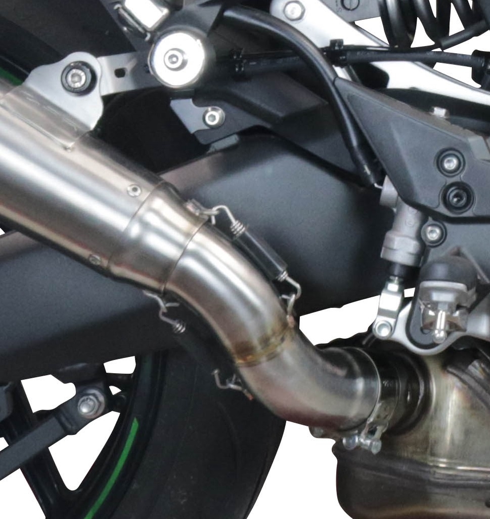 Egzoz ile uyumlu Kawasaki Ninja 1000 Sx 2020-2020, Powercone Evo, Egzoz yasal, onaylı, çıkarılabilir db killer ve bağlantı borulu susturucu 