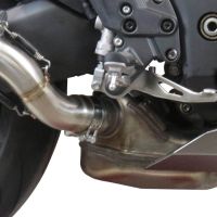 Egzoz ile uyumlu Kawasaki Ninja 1000 Sx 2021-2024, Furore Evo4 Nero, Egzoz yasal, onaylı, çıkarılabilir db killer ve bağlantı borulu susturucu 