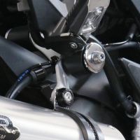 Egzoz ile uyumlu Kawasaki Ninja 1000 Sx 2021-2024, Furore Evo4 Nero, Egzoz yasal, onaylı, çıkarılabilir db killer ve bağlantı borulu susturucu 