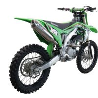 Egzoz ile uyumlu Kawasaki KX 250 X 2021-2022, Pentacross FULL Titanium, Yarış Sistemi Susturucu ve özel bağlantı borusu 