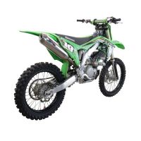 Egzoz ile uyumlu Kawasaki KX 250 F 2021-2023, Pentacross Inox, Yarış Sistemi Susturucu ve özel bağlantı borusu 