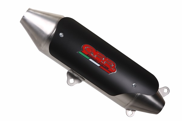 Egzoz ile uyumlu Quadro Qv 3 2018-2020, Power Bomb, Orijinal manifolda herhangi bir değişiklik yapmadan takılabilen susturucu 