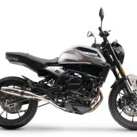 Egzoz ile uyumlu Moto Morini Seiemmezzo Scr 2022-2024, Deeptone Inox, Yalnızca gürültü için onaylanan sistem, AB dışındaki pazarlar için geçerlidir Susturucu ve özel bağlantı borusu 