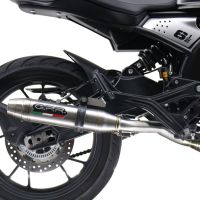 Egzoz ile uyumlu Moto Morini Seiemmezzo Scr 2022-2024, Deeptone Inox, Yalnızca gürültü için onaylanan sistem, AB dışındaki pazarlar için geçerlidir Susturucu ve özel bağlantı borusu 