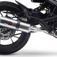 Egzoz ile uyumlu Moto Morini Seiemmezzo Str 2022-2024, M3 Inox , Çıkarılabilir db öldürücü ve bağlantı borusu dahil AB dışı pazarlar için yasal olan orta tam sistem egzozu 