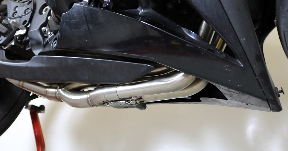 Egzoz ile uyumlu Kawasaki Ninja 1000 Sx 2021-2024, Decatalizzatore, Yarış Sistemi Katalizörü ortadan kaldırmak için boru sistemir 