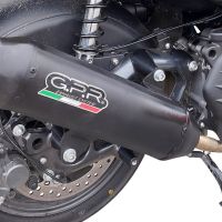Egzoz ile uyumlu Bmw C 400 X -GT 2021-2024, Pentaroad Black, Yalnızca gürültü için onaylanan sistem, AB dışındaki pazarlar için geçerlidir Susturucu ve özel bağlantı borusu 