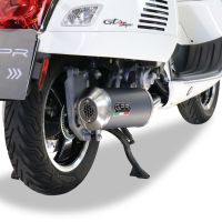 Egzoz ile uyumlu Piaggio Vespa Gt - Gtv 250 I.E. 2007-2009, Evo4 Road, Onaylanmış ve yasal, çıkarılabilir db öldürücü dahil tam sistem egzozu 