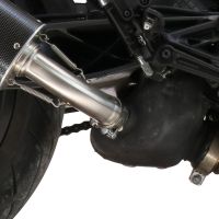Egzoz ile uyumlu Ktm Duke 250 2021-2023, Albus Evo4, Egzoz yasal, onaylı, çıkarılabilir db killer ve bağlantı borulu susturucu 