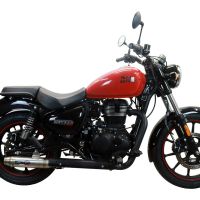Egzoz ile uyumlu Royal Enfield Meteor 350 2021-2023, Deeptone Inox, Yarış Sistemi Susturucu ve özel bağlantı borusu 