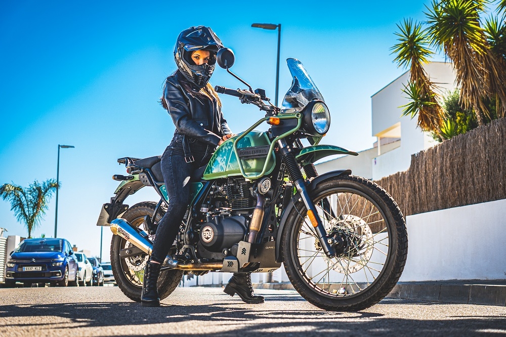 Egzoz ile uyumlu Royal Enfield Himalayan 410 DIAM 42.5 2017-2020, Powercone Evo, Yalnızca gürültü için onaylanan sistem, AB dışındaki pazarlar için geçerlidir Susturucu ve özel bağlantı borusu 