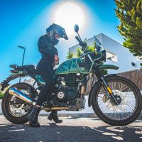Egzoz ile uyumlu Royal Enfield Himalayan 410 DIAM 42.5 2017-2020, Powercone Evo, Yalnızca gürültü için onaylanan sistem, AB dışındaki pazarlar için geçerlidir Susturucu ve özel bağlantı borusu 