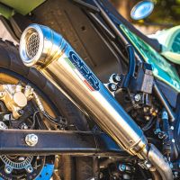 Egzoz ile uyumlu Royal Enfield Himalayan 410 DIAM 42.5 2017-2020, Powercone Evo, Yalnızca gürültü için onaylanan sistem, AB dışındaki pazarlar için geçerlidir Susturucu ve özel bağlantı borusu 