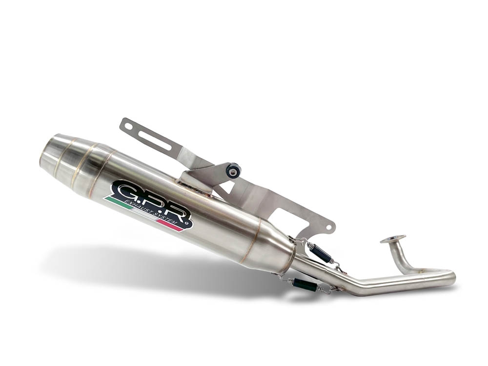 Egzoz ile uyumlu Honda Ruckus NPS50 2003-2025, Deeptone Inox, Homologe edilmemiş dbkiller ile yarış sistemi Tam hat, susturucu artı toplayıcı 