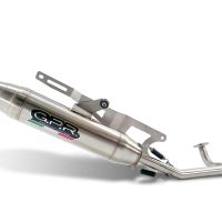 Egzoz ile uyumlu Honda Ruckus NPS50 2003-2025, Deeptone Inox, Homologe edilmemiş dbkiller ile yarış sistemi Tam hat, susturucu artı toplayıcı 